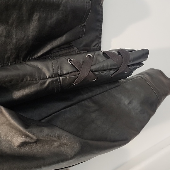 Leather Military Jacket (Torrid) - Picture 5 of 5